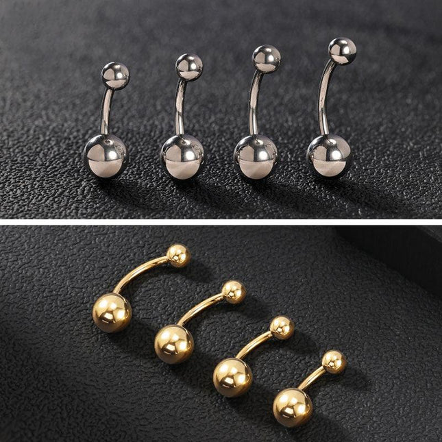 Basic Bauchnabelpiercing aus TITAN ROYALSKIN