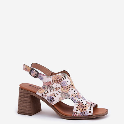  Sandalen mit Absatz model 211363 Step in style 