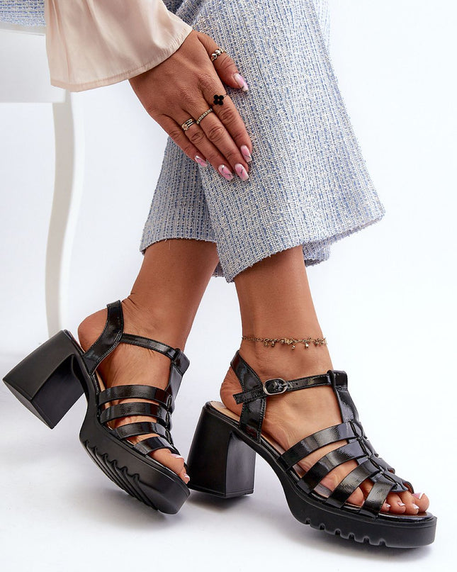  Sandalen mit Absatz model 211947 Step in style 