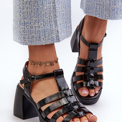  Sandalen mit Absatz model 211947 Step in style 