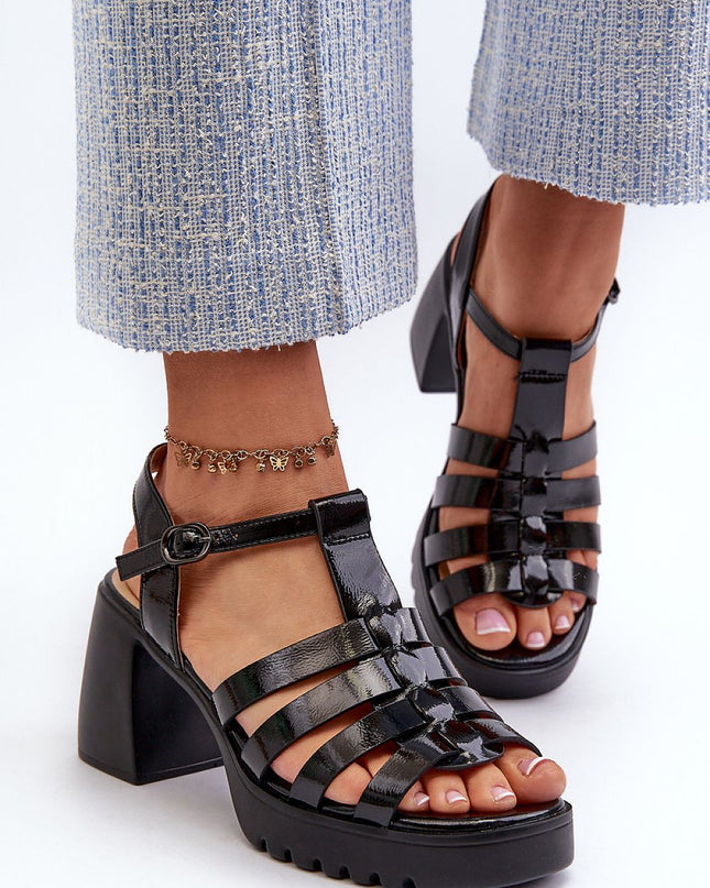  Sandalen mit Absatz model 211947 Step in style 