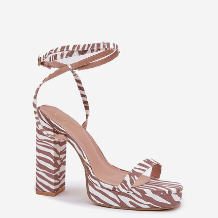  Sandalen mit Absatz model 212818 Step in style 