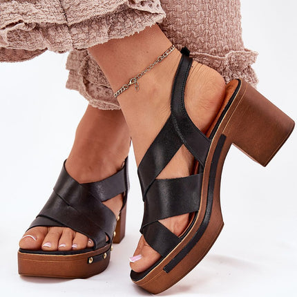  Sandalen mit Absatz model 214744 Step in style 