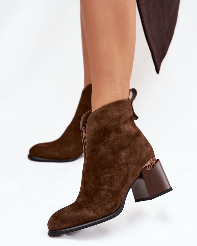  Stiefeletten mit Absatz model 217728 Step in style 