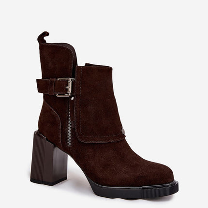  Stiefeletten mit Absatz model 217806 Step in style 