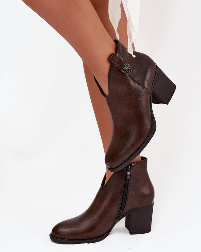  Stiefeletten mit Absatz model 218061 Step in style 