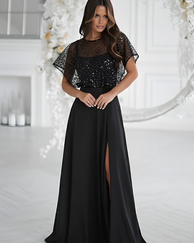  Langes Kleid model 219685 Bicotone 