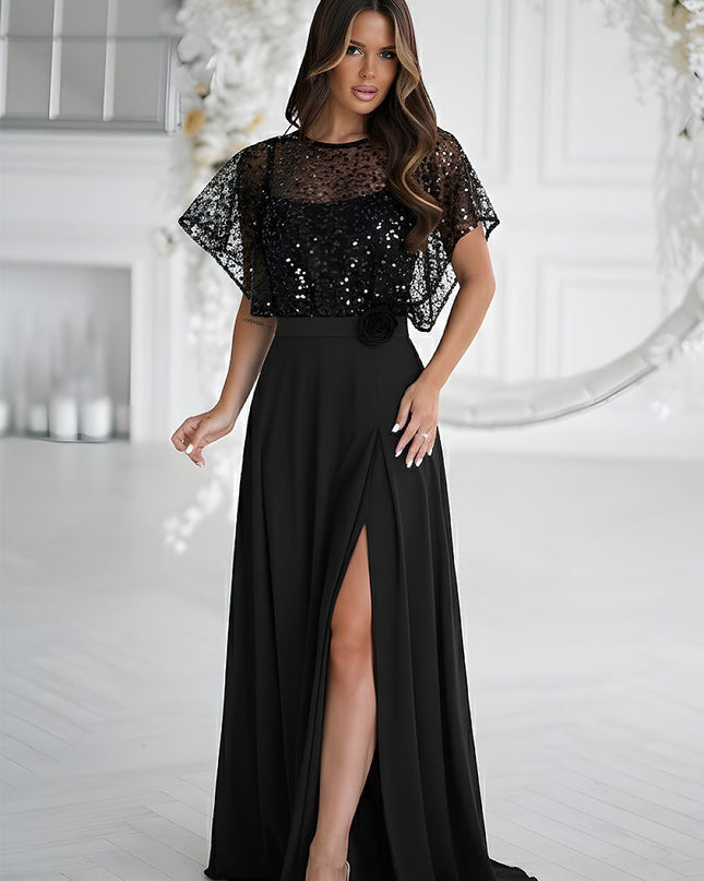  Langes Kleid model 219685 Bicotone 