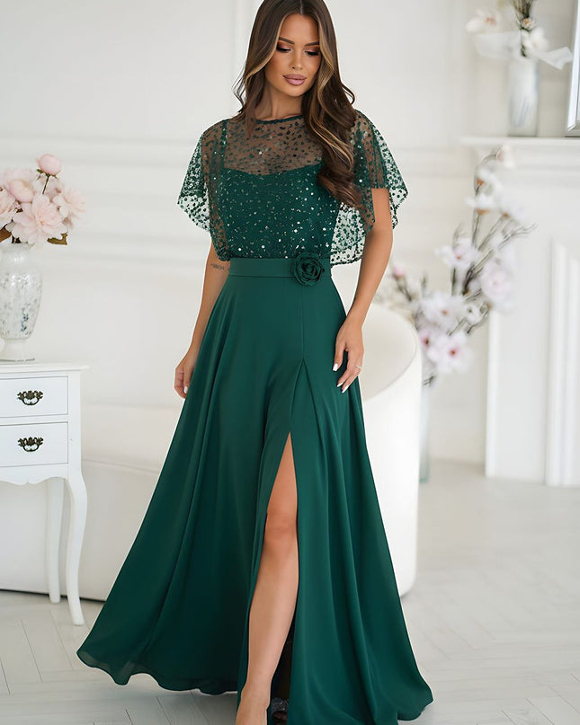  Langes Kleid model 219686 Bicotone 