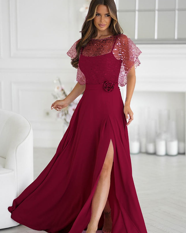  Langes Kleid model 219687 Bicotone 