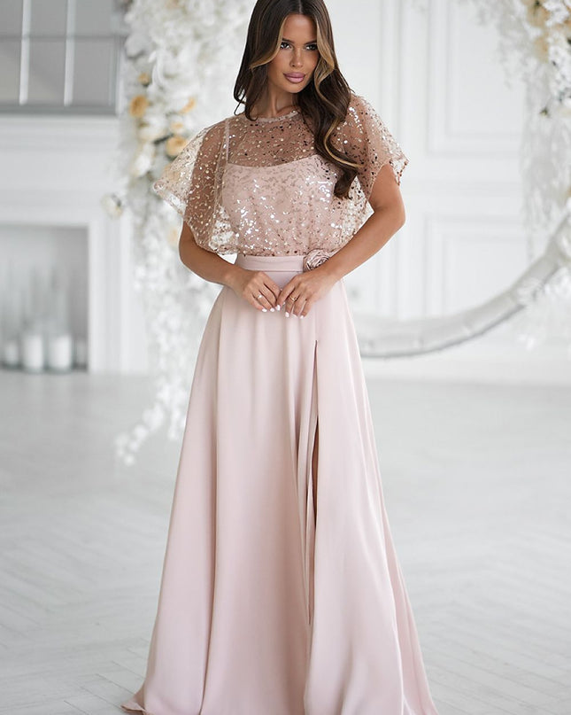  Langes Kleid model 219689 Bicotone 