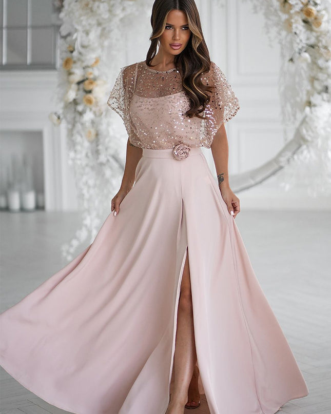  Langes Kleid model 219689 Bicotone 