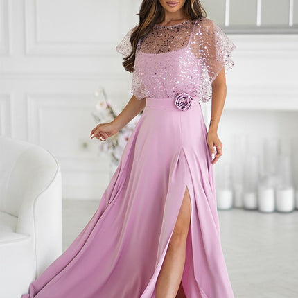  Langes Kleid model 219690 Bicotone 