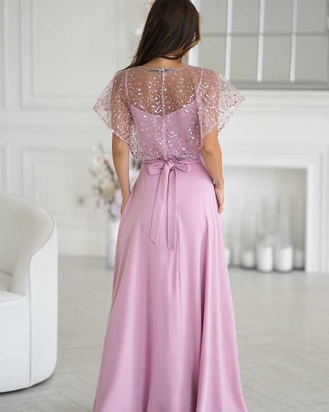  Langes Kleid model 219690 Bicotone 