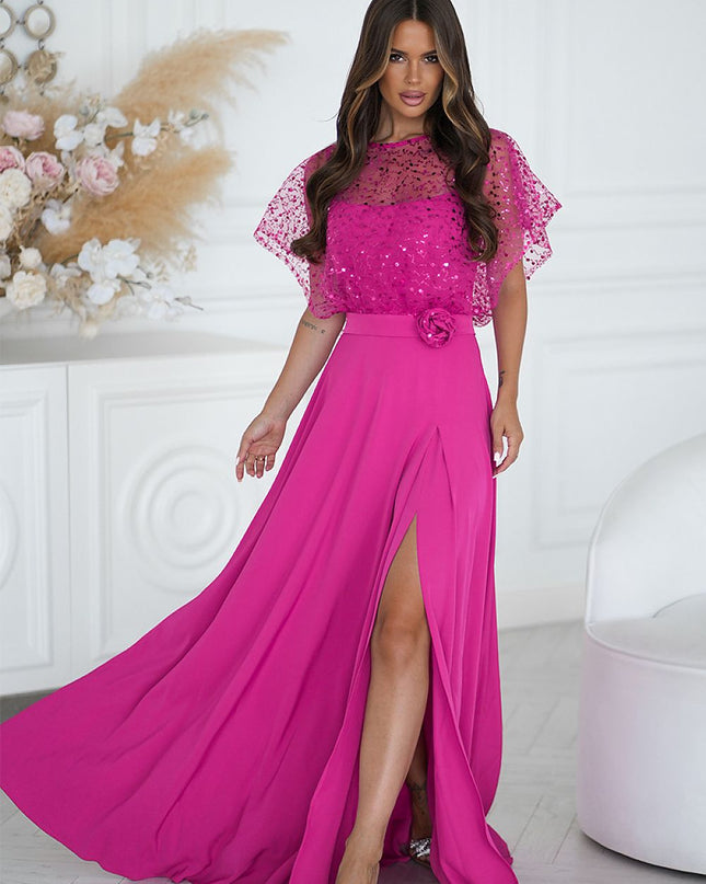  Langes Kleid model 219692 Bicotone 