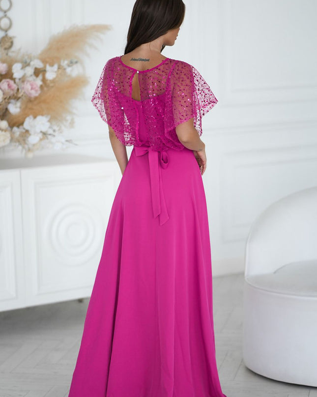  Langes Kleid model 219692 Bicotone 