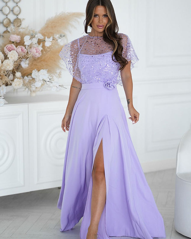  Langes Kleid model 219693 Bicotone 