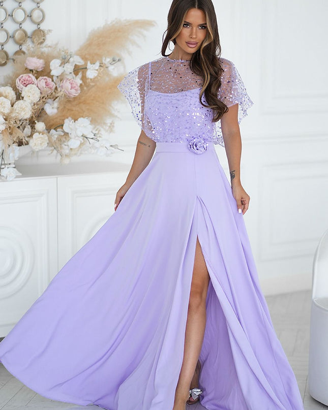  Langes Kleid model 219693 Bicotone 